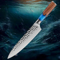 8-Inch Forged Japanese Chef Knife – Carbon Steel Kitchen Knife