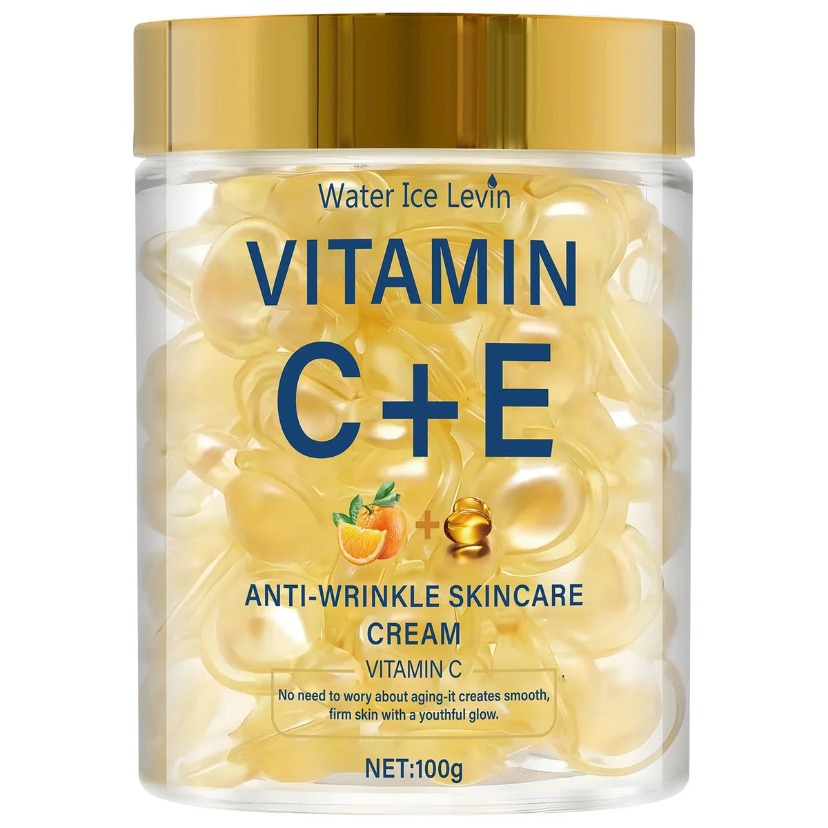 Vitamin C+E Anti-Wrinkle Cream – Retinol & Hyaluronic Acid