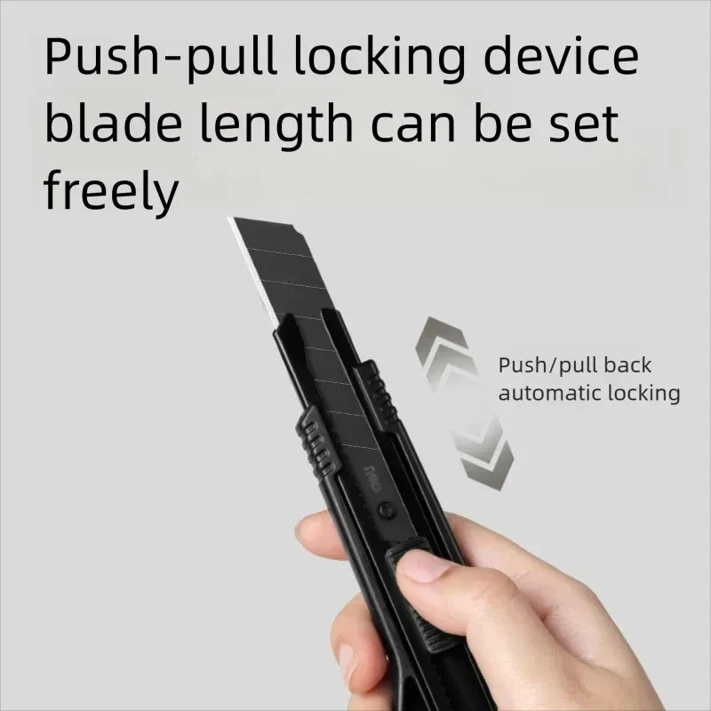 Deli Heavy Duty Utility Knife SK5 Steel 9mm/18mm Box Cutter