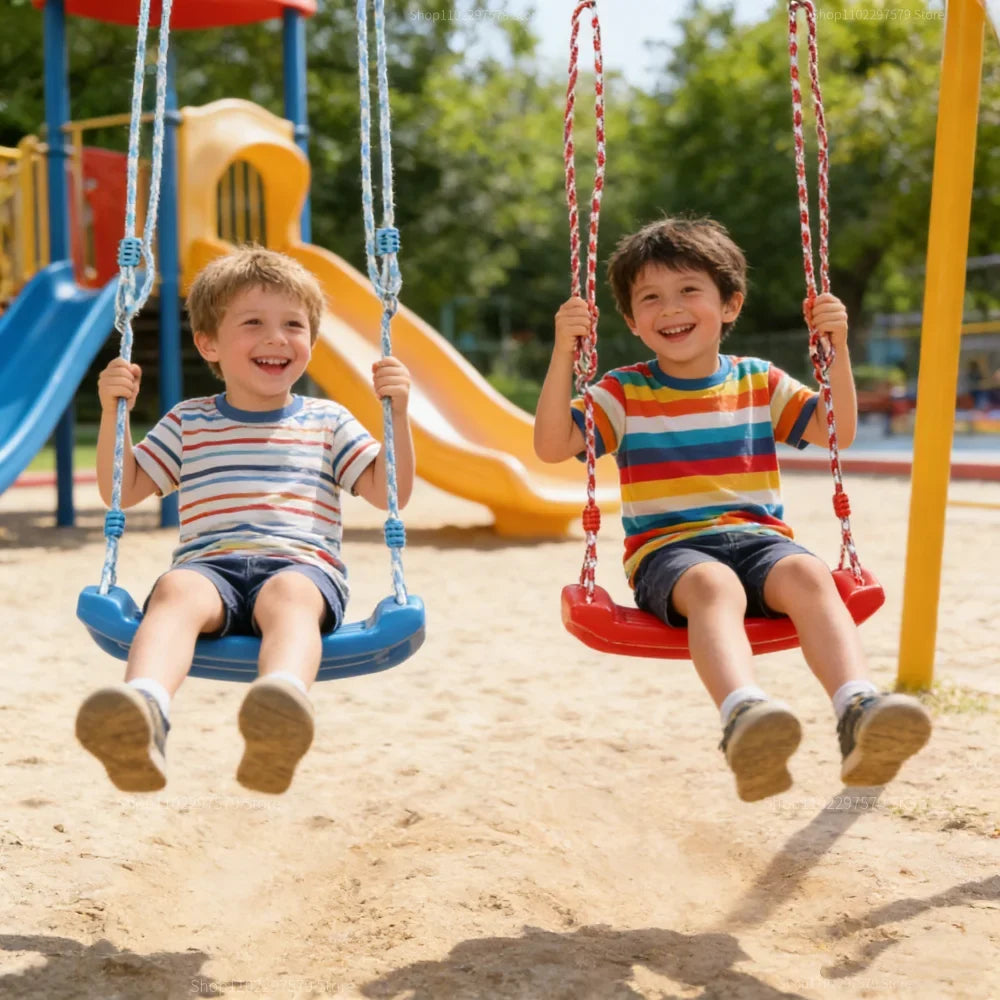 Rainbow Kids Hanging Swing – Indoor & Outdoor Swing Set