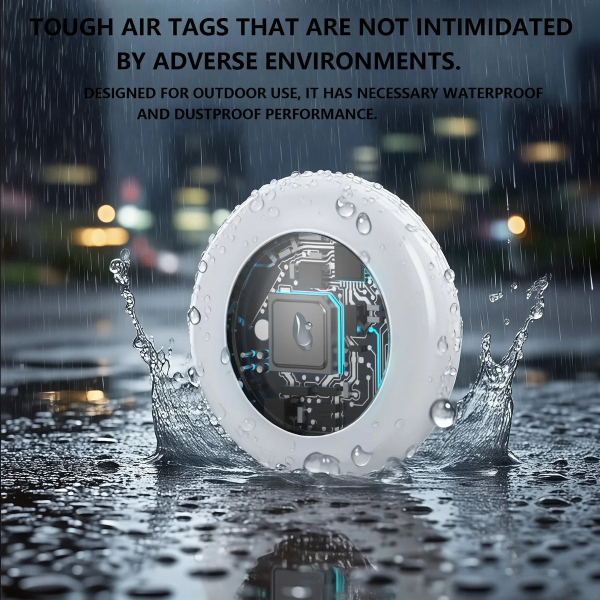 Timethinker Bluetooth GPS Tracker Smart Tag Airtag Work Apple Find My