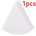 Triangle Makeup Sponge Fan Puff | Wet & Dry | 1–30 Pack