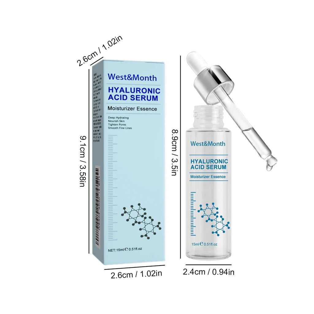 Hyaluronic Acid Facial Serum – Anti-Aging, Pore & Wrinkle Care