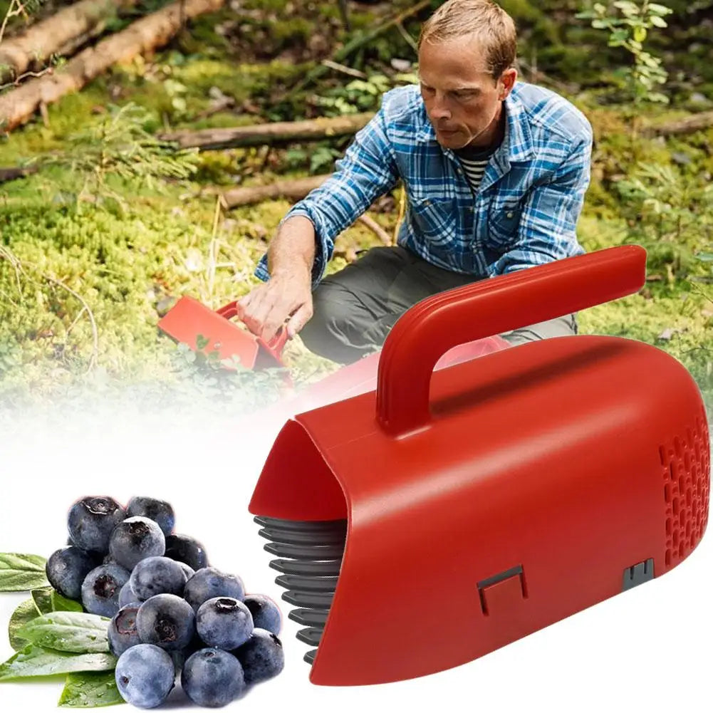 Large Capacity Berry Picker with Metal Comb – Blueberry Tool