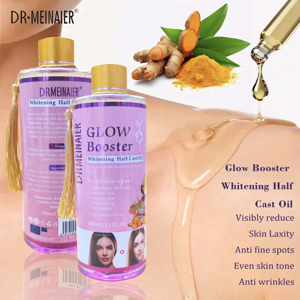 Turmeric Retinol Whitening Serum Glow Booster Cast Oil Anti Wrinkles
