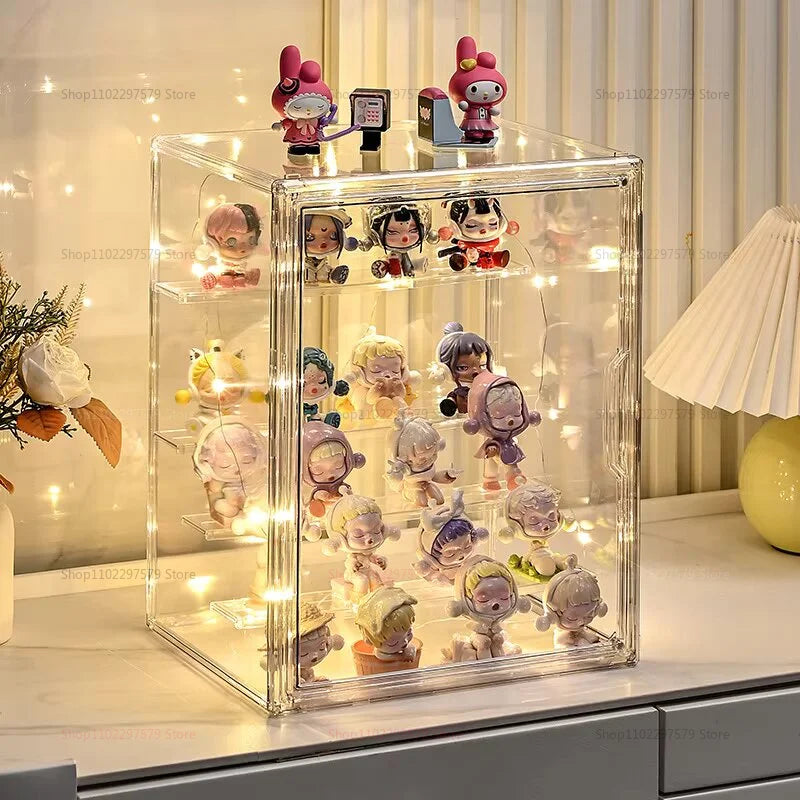 3-Tier Acrylic Display Rack for Figurines, Jewelry & Collectibles
