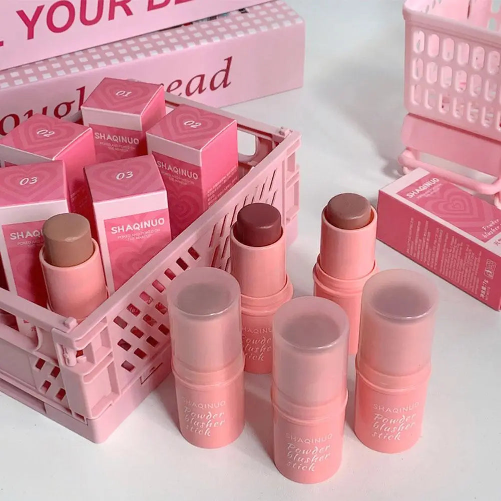 Eelhoe Rose Blush Stick – Cream Cheek Tint Matte Natural Finish