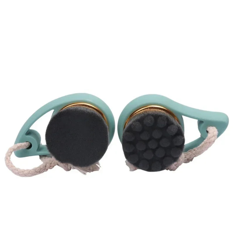 Comma-Shape Facial Cleansing Brush | Soft Bristles Deep Pore