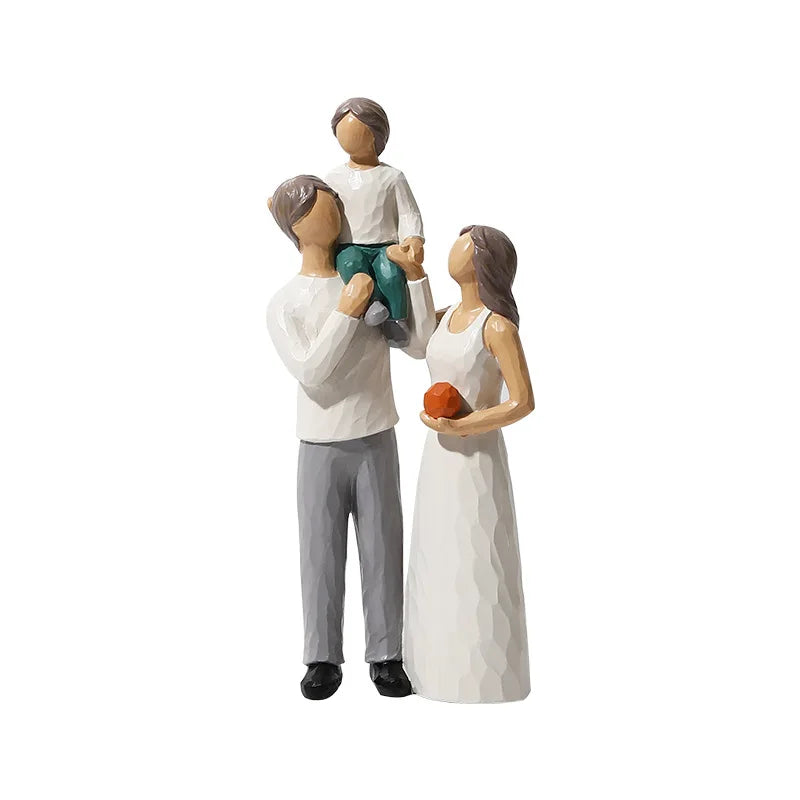 Figure Tabletop Decoration Living Room Home Arts Crafts Creative