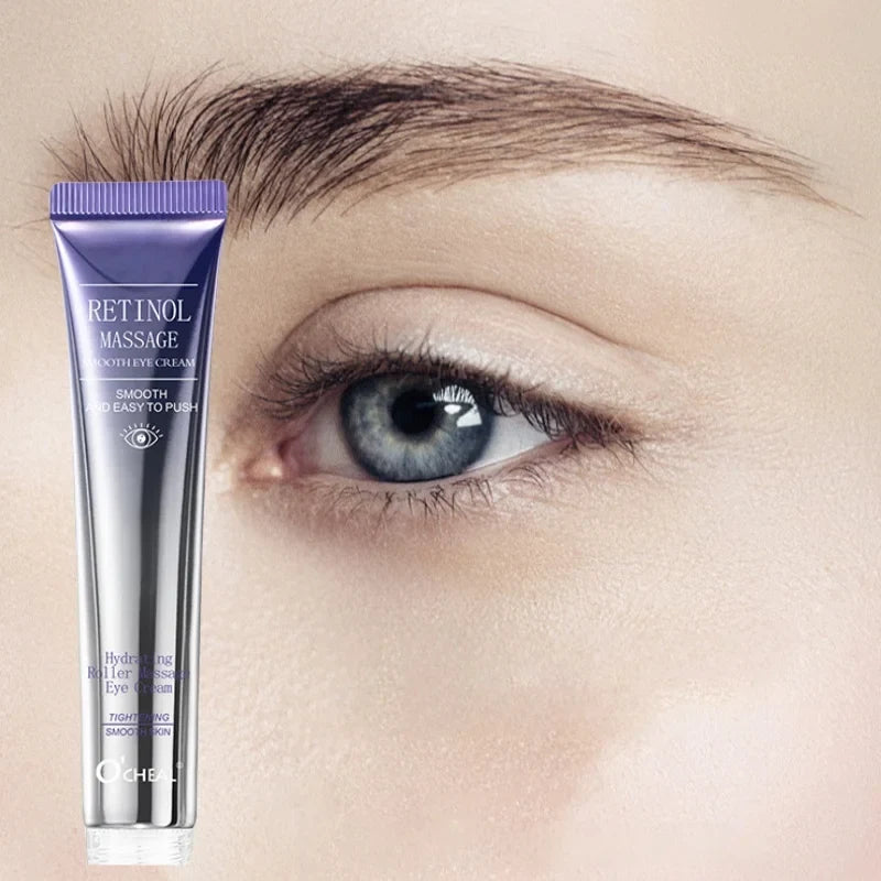 OCHEAL Hyaluronic Acid Roller Eye Cream – Dark Circles & Fine Lines