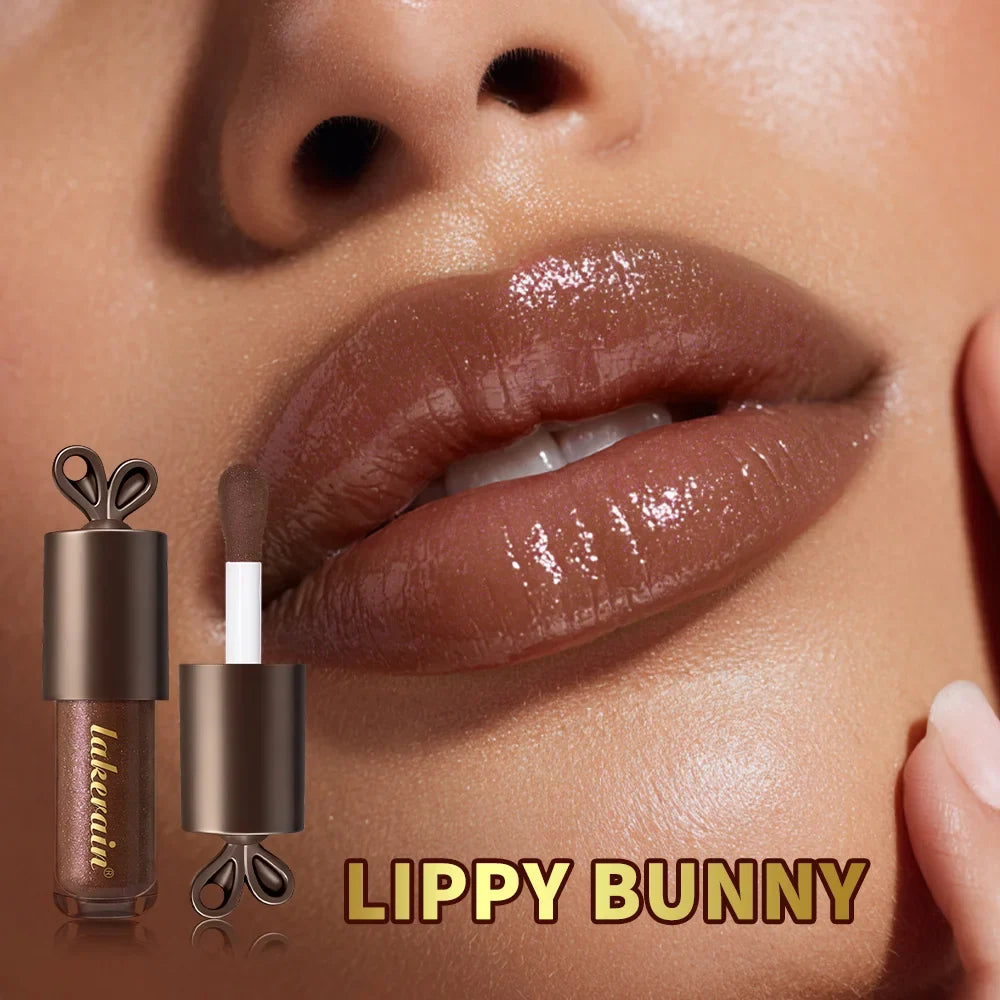 Lippy Bunny Chocolate Lip Gloss – Shimmer, Plump & Hydrate
