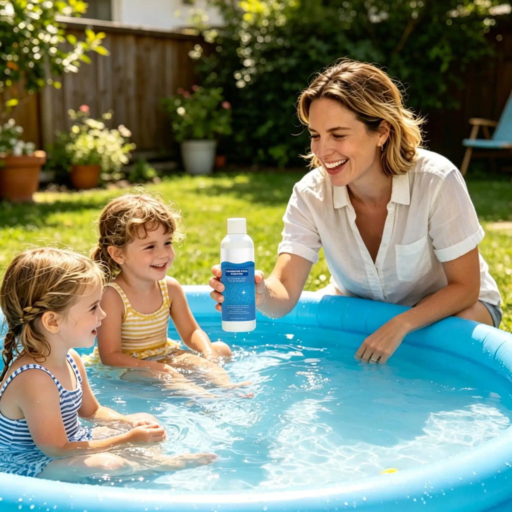 100ml Pool Water Clarifier Liquid – Clear & Odor-Free Pool