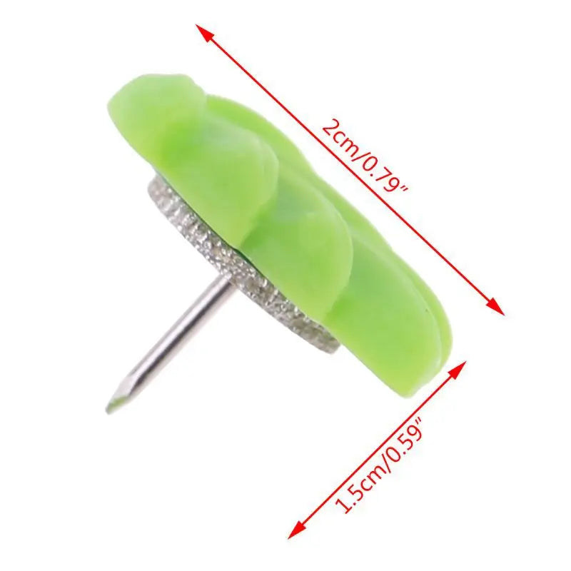Bview Art Leaf Push Pins Resin Botanical Thumb Tacks Photo Wall