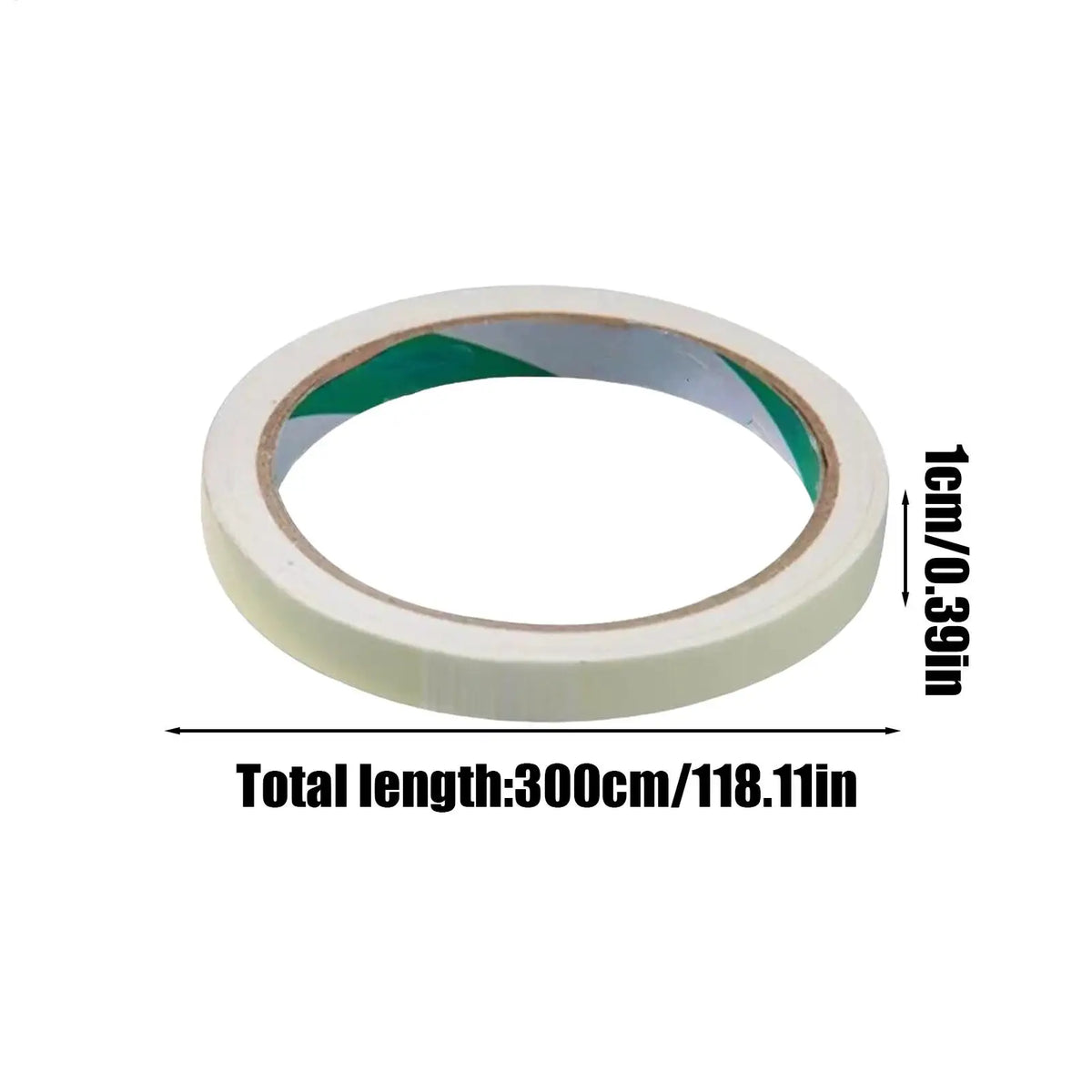 Glow in the Dark Safety Tape – Green Fluorescent Egress Marker