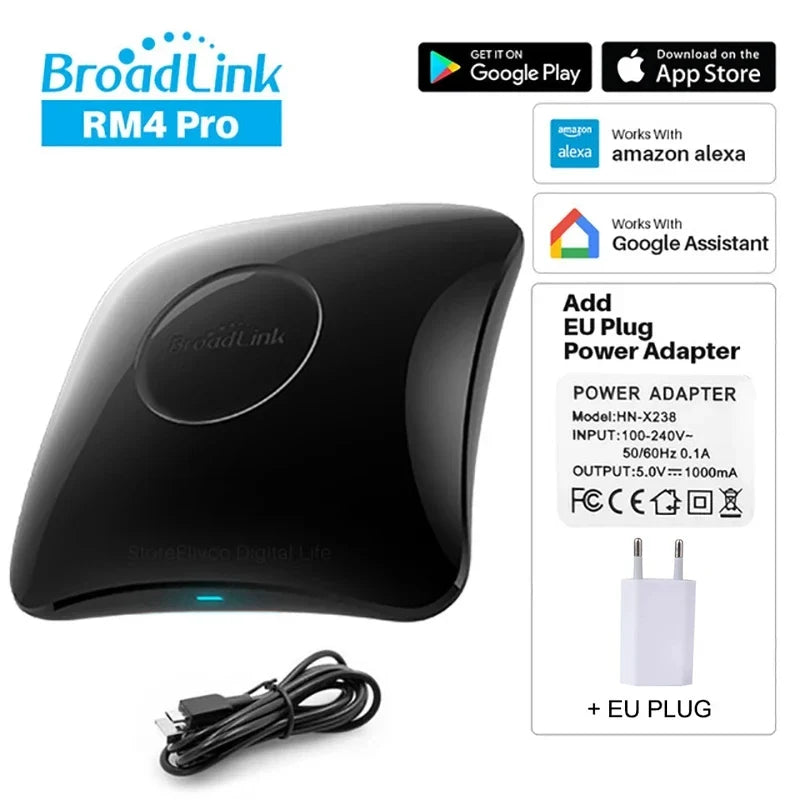 2026 Broadlink RM4 Universal Remote Control RF Controller IR Switch