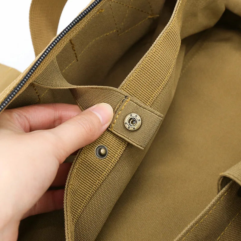 Multifunctional Outdoor Camping Tool Bag Large Capacity Wide Mouth