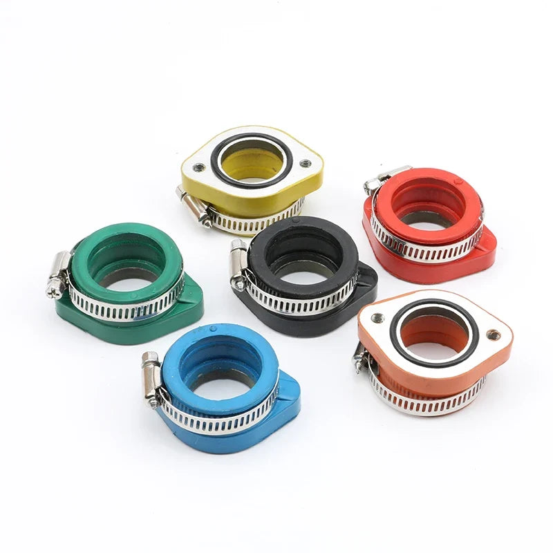 Motorcycle Carburetor Adapter Inlet Intake Pipe PE26 28 30 PWK21 24