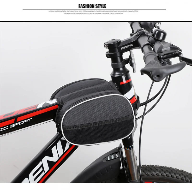Waterproof Ultralight Bike Top Tube Frame Bag – MTB Phone Pouch