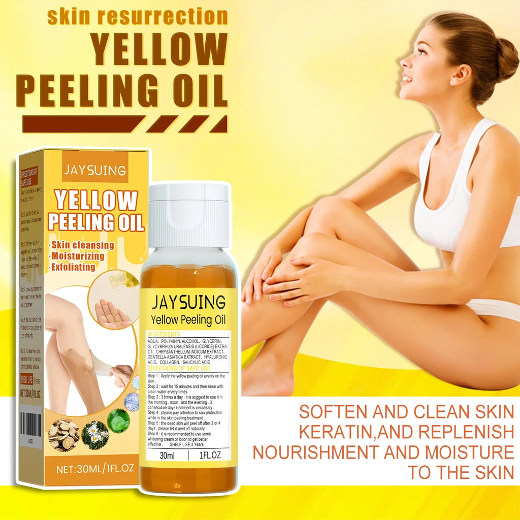 Jaysuing Yellow Peeling Oil – Dark Spot & Brightening 30ml
