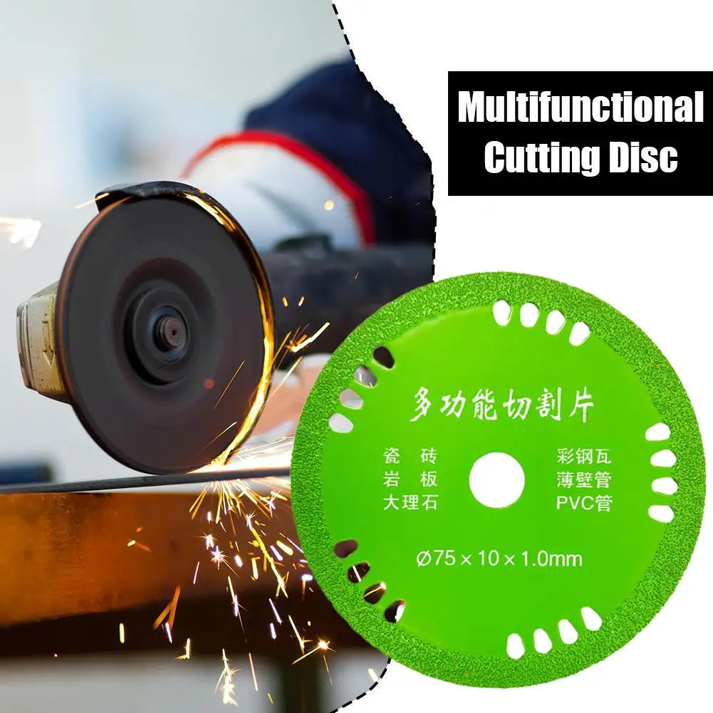 3-Pack 75mm Diamond Cutting Discs – Glass, Tile & Marble