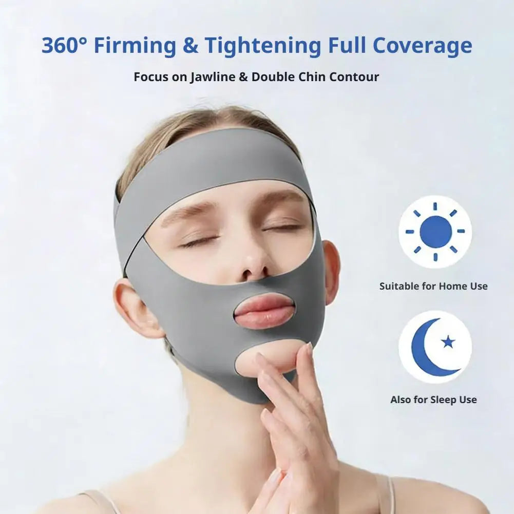 V-Shape Face Lifting Chin Strap – Slim & Firm Jawline Daily