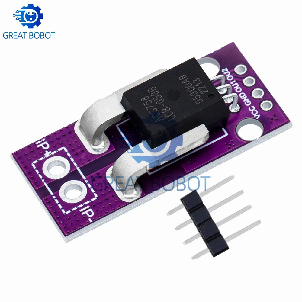ACS758 Hall Effect Linear Current Sensor Module 50A 100A