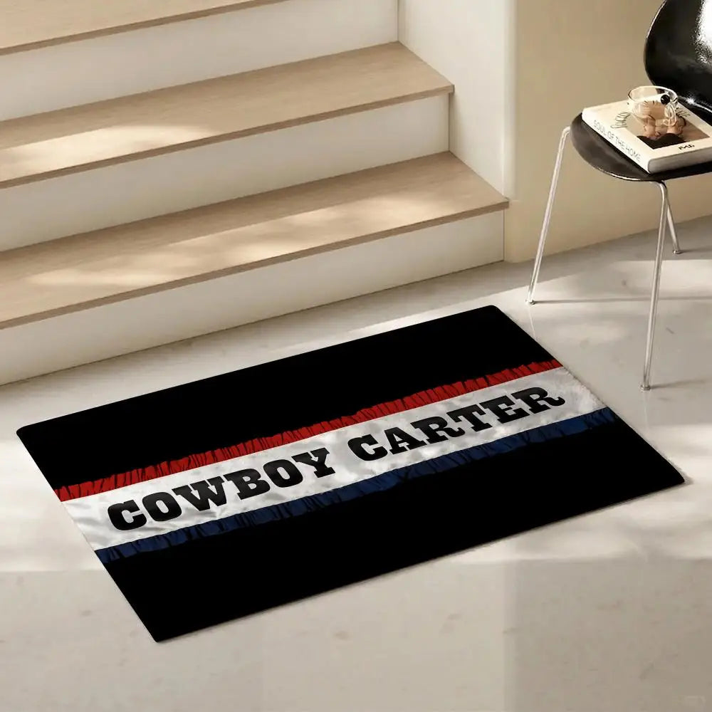 Flannel Floor Mat – Non-Slip Soft Plush Indoor Doormat Rug