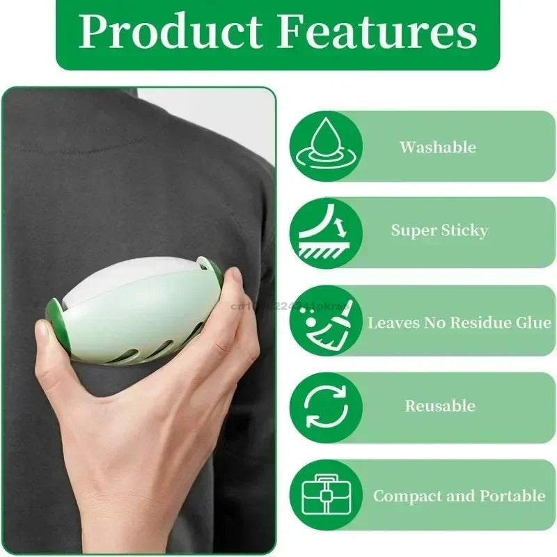 Reusable Washable Gel Lint Roller Ball – Pet Hair Remover