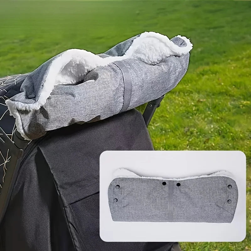 Stroller Armrest Cover Bag Durable Polyester Adjustable Strap Perfect