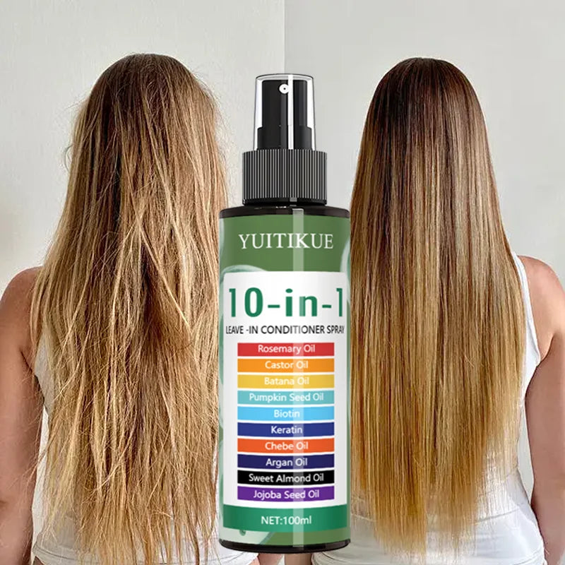 YUITIKUE 10-in-1 Leave-In Treatment | Rosemary & Argan Oil