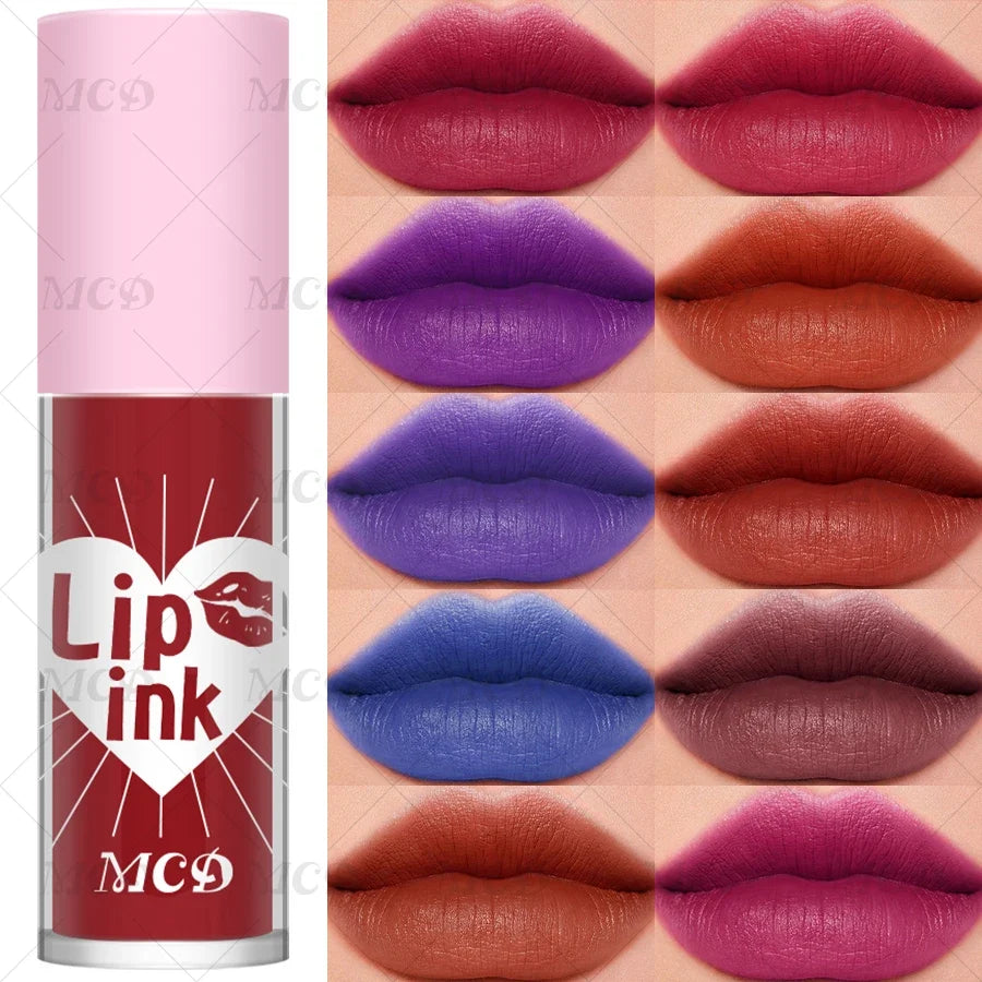 MCD Waterproof Matte Lip Tint & Velvet Gloss – 24Hr Wear