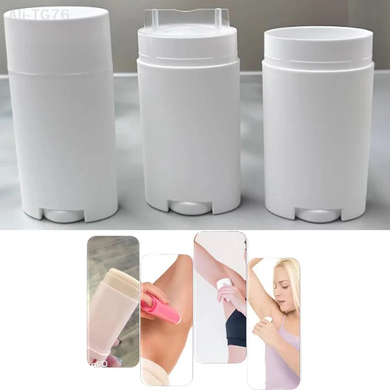 Refillable Twist-Up Tubes for DIY Lip Balm & Deodorant Sticks