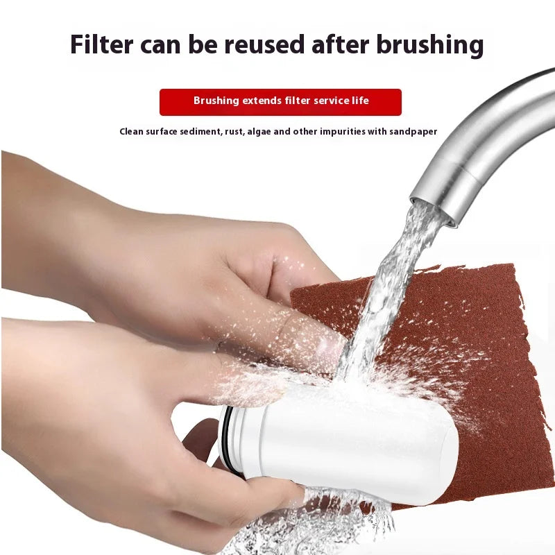 HOMEFISH Universal Faucet Water Purifier | Kitchen Tap Filter