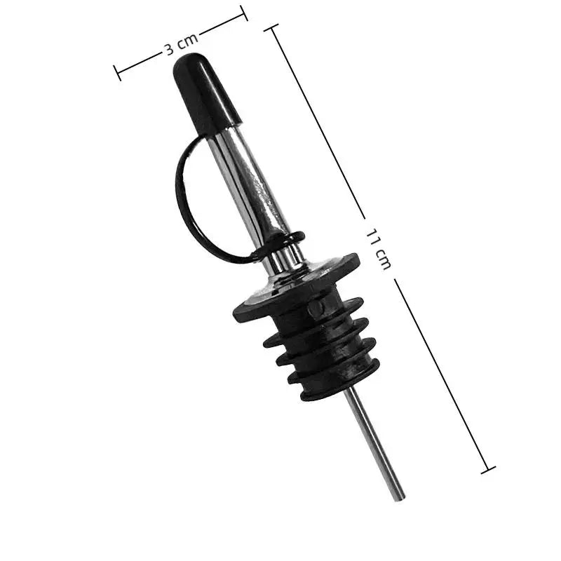 Leak-Proof Wine Bottle Stopper, Pourer & Dispenser Nozzle