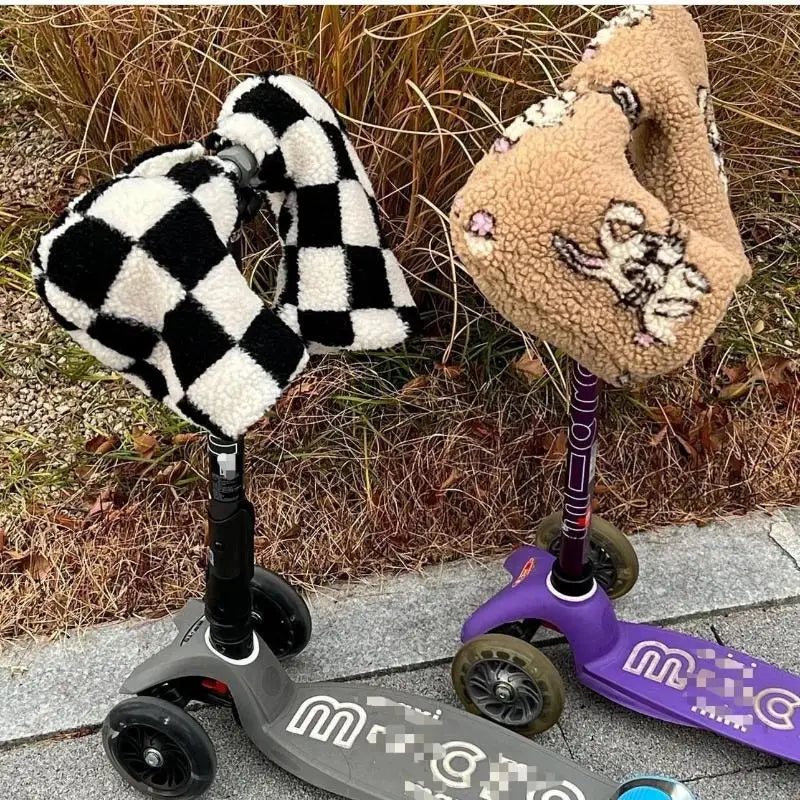 Kids Winter Handlebar Muffs – Warm Stroller & Scooter Mittens