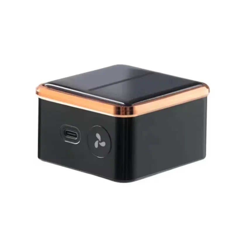 Solar USB Car Air Purifier – Negative Ion Odor Eliminator