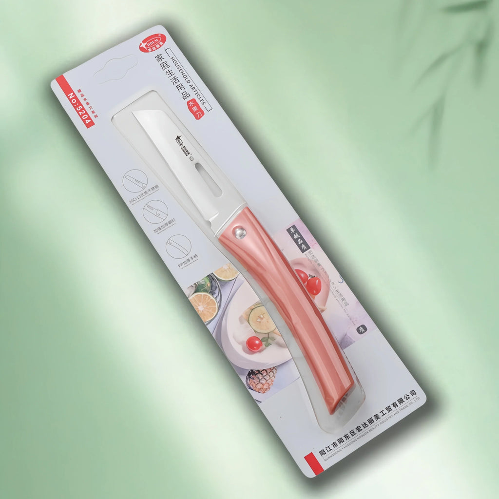 Stainless Steel Folding Paring Knife – Portable Fruit & Veg