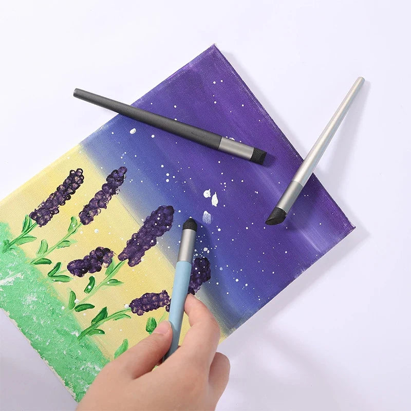 Art Blending Sponge Pens – Washable Pastel & Sketch Blenders