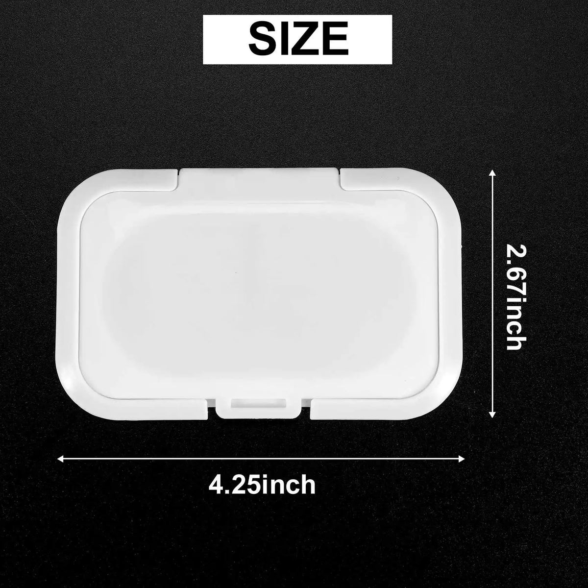 10-Pack Reusable Baby Wipes Lid Cover | Wet Wipes Box