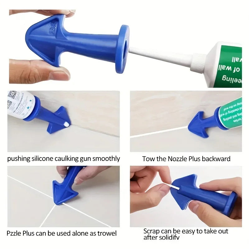 Versatile Silicone Caulking Professional Precision Tools Kitchens