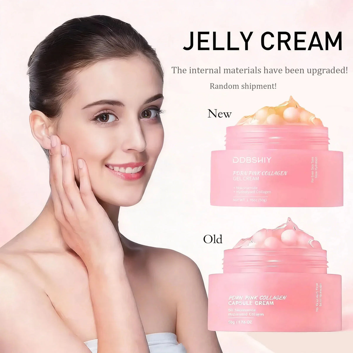 PDRN Pink Collagen Capsule Cream with Niacinamide | K-Beauty