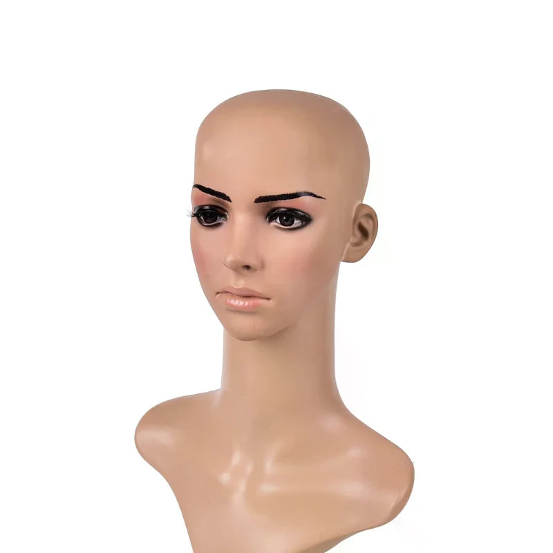 Unisex Latex Bald Head Cap | Skin Tone Costume Wig Accessory