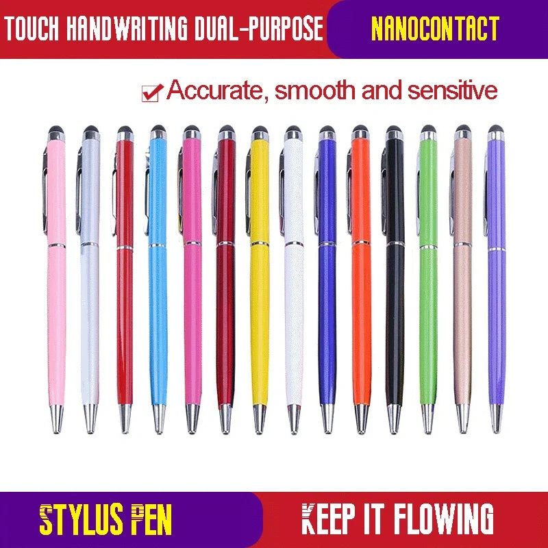 Metal Ballpoint Stylus Pen Touch Cell Phone Electrostatic Accessories
