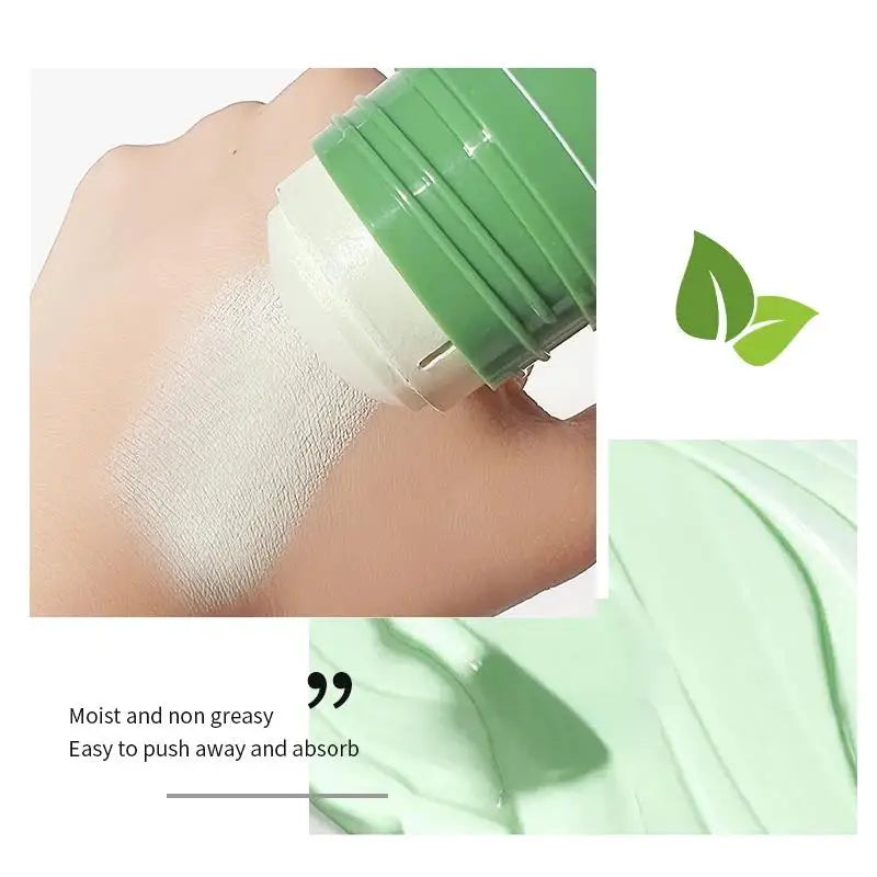 Green Tea & Bamboo Charcoal Face Mask Stick – Pore Refining