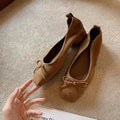Japanese Bow Ballet Flats – Women's Retro Mary Jane Loafers