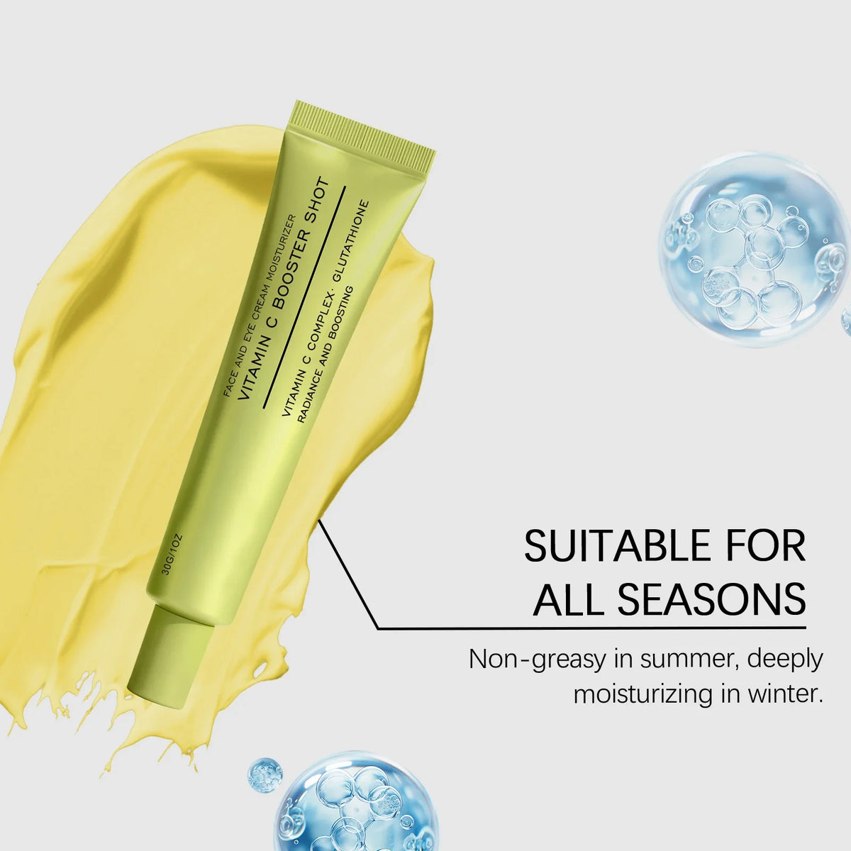 Vitamin C Face Cream Glutathione & Niacinamide | Glass Skin
