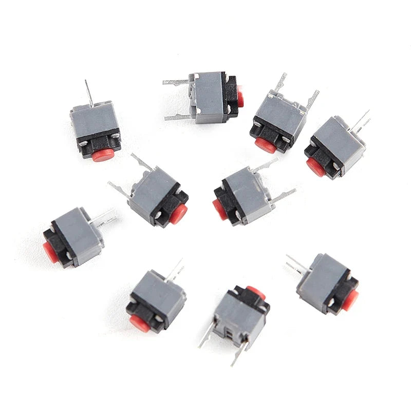 Kailh 10Pcs Silent Micro Switch 6x6x7.3mm Wireless Mouse DIY