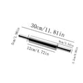 Stainless Steel Rolling Pin – Non-Stick Baking Dough Roller