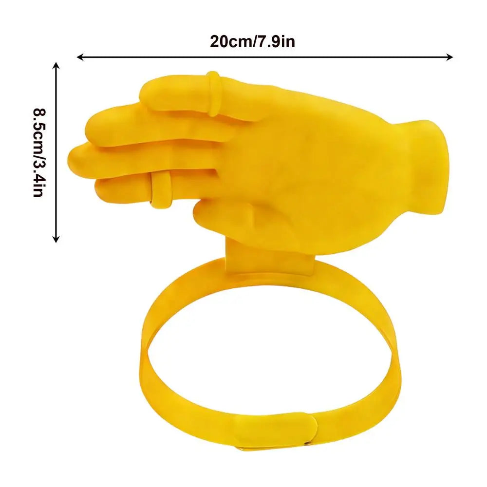 Novelty Hand-Shaped Sun Visor Hat | Funny Outdoor Headband