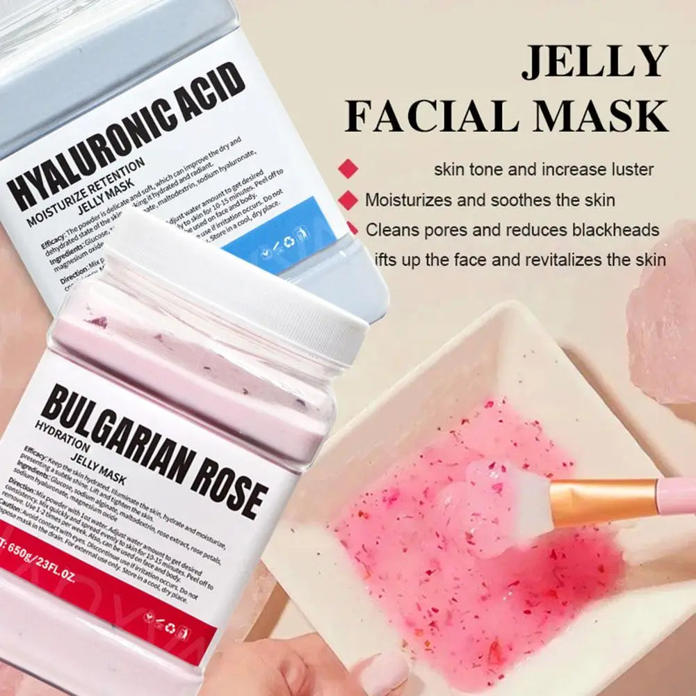 Gold Crystal Jelly Mask Powder 650g – Hydrate & Fade Wrinkles